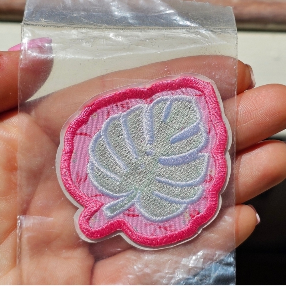 NWT SCL x LSF Stoney Clover Lane x Loveshackfancy Palm Tree/ Palm Frond Patch
